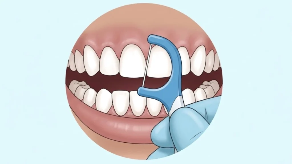 Floss Correctly with String Floss